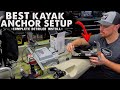 BEST Kayak Anchor Kit!? Full Install & BEST Ways to Anchor! Kayak Build 2021