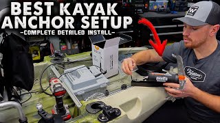 BEST Kayak Anchor Kit!? Full Install & BEST Ways to Anchor! Kayak Build 2021