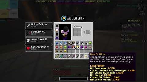 DIVAN ALLOY ON FIRST RUN!!! Hypixel Skyblock Ironman