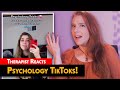 The Worst Psychology Tiktoks: Real Therapist Reacts!
