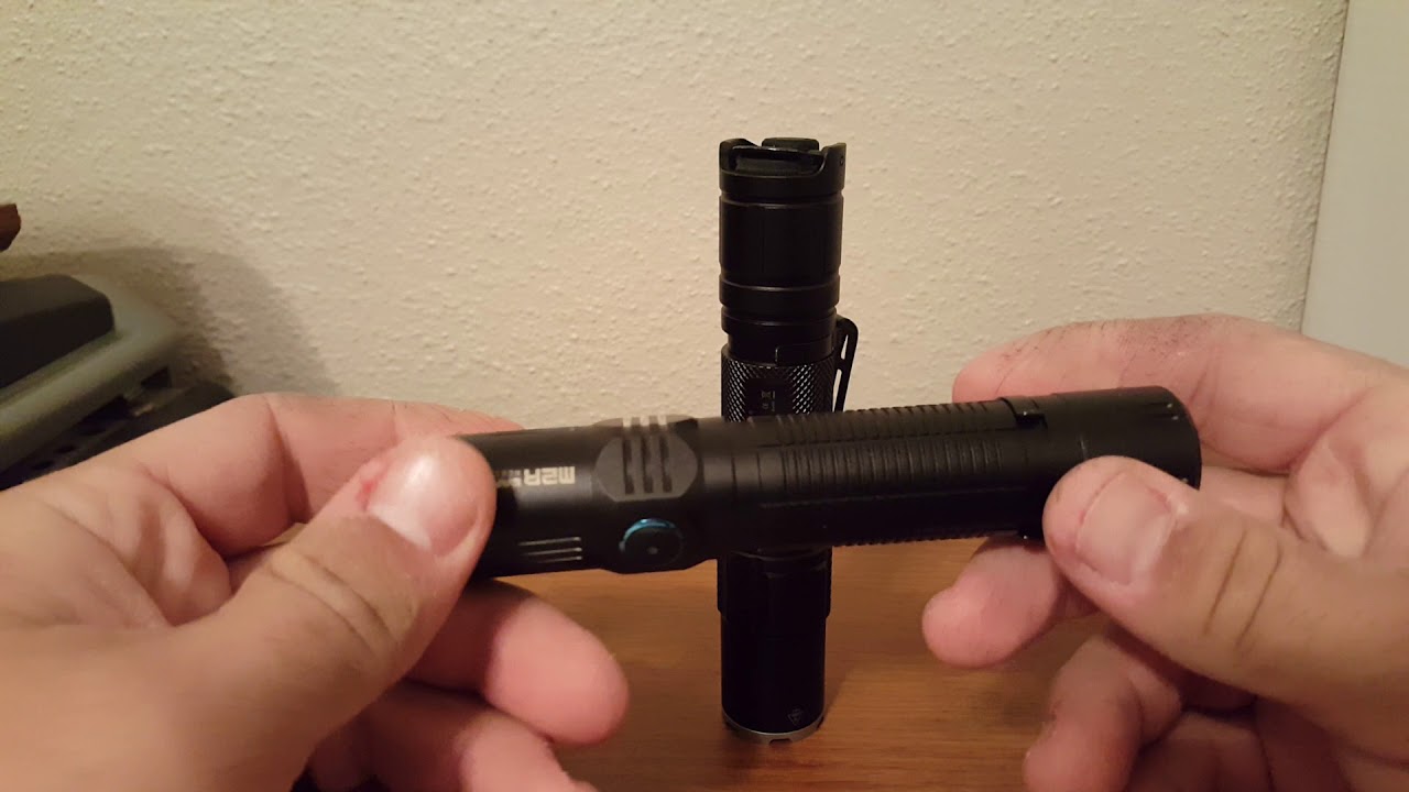 Klarus XT2CR Vs Olight M2R Warrior YouTube