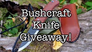 BUSHCRAFT KNIFE GIVEAWAY
