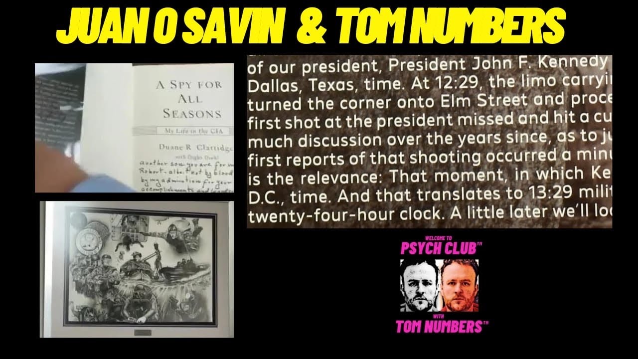 conversation with TOM NUMBERS…. YouTube