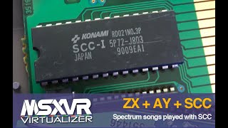 MSXVR :: 🎧 ZX + AY + SCC 🎧 Spectrum game music with SCC