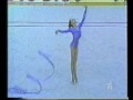 OLGA MAKEEVA URS RIBBON A A COPA DE BARCELONA 1989 OLGA MAKEEVA URS RIBBON A A COPA DE BARCELONA 1989