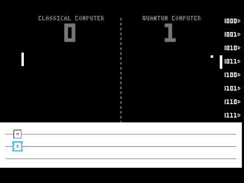 How to defeat classical computer in QPong