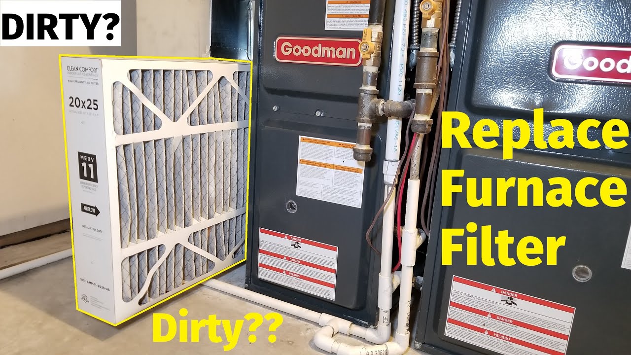 Replace Furnace Filter EVERYTHING YOU NEED TO KNOW YouTube