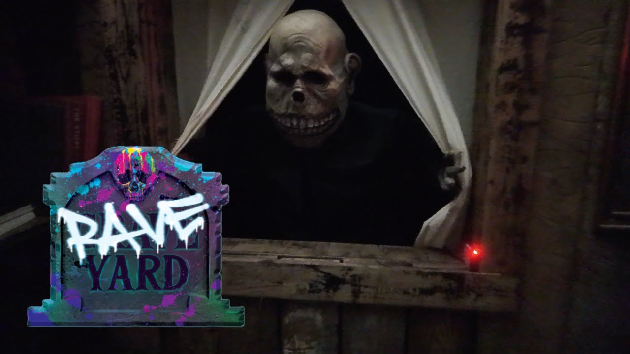 FULL Walkthrough: The Rave Yard | Undead Dance Party at Howl-O-Scream ...
