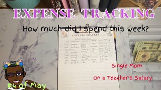 Expense Tracking | Wallet Check in | Last of May #cashenvelopes #sinkingfunds