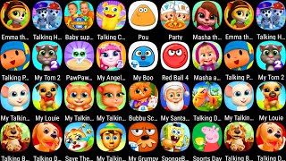 Talking Tom,My Santa Claus,My Talking Hal,My Talking Pinocchio,Talking Ben,My Grumpy,Talking Pocoyo screenshot 2