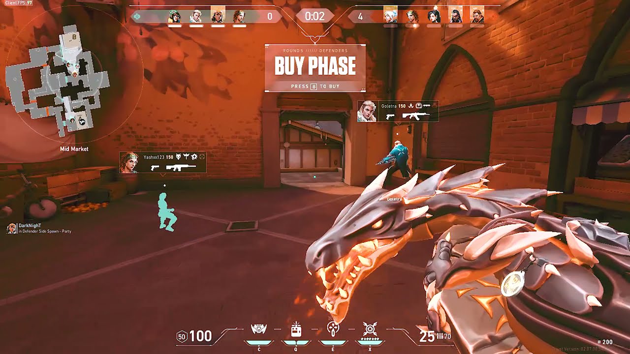 THE DRAGON SKIN IS OP ! | ELDERFLAME BUNDLE IN VALORANT || GAMERSH