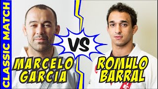 MARCELO GARCIA BJJ MATCH VS ROMULO BARRAL Gracie Barra JIU JITSU (VERY RARE!!!)