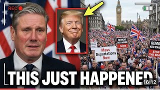 MILLIONS of British Patriots TAKE OVER UK Streets  As British Prime Minister  RESIGNS In DISGRACE
