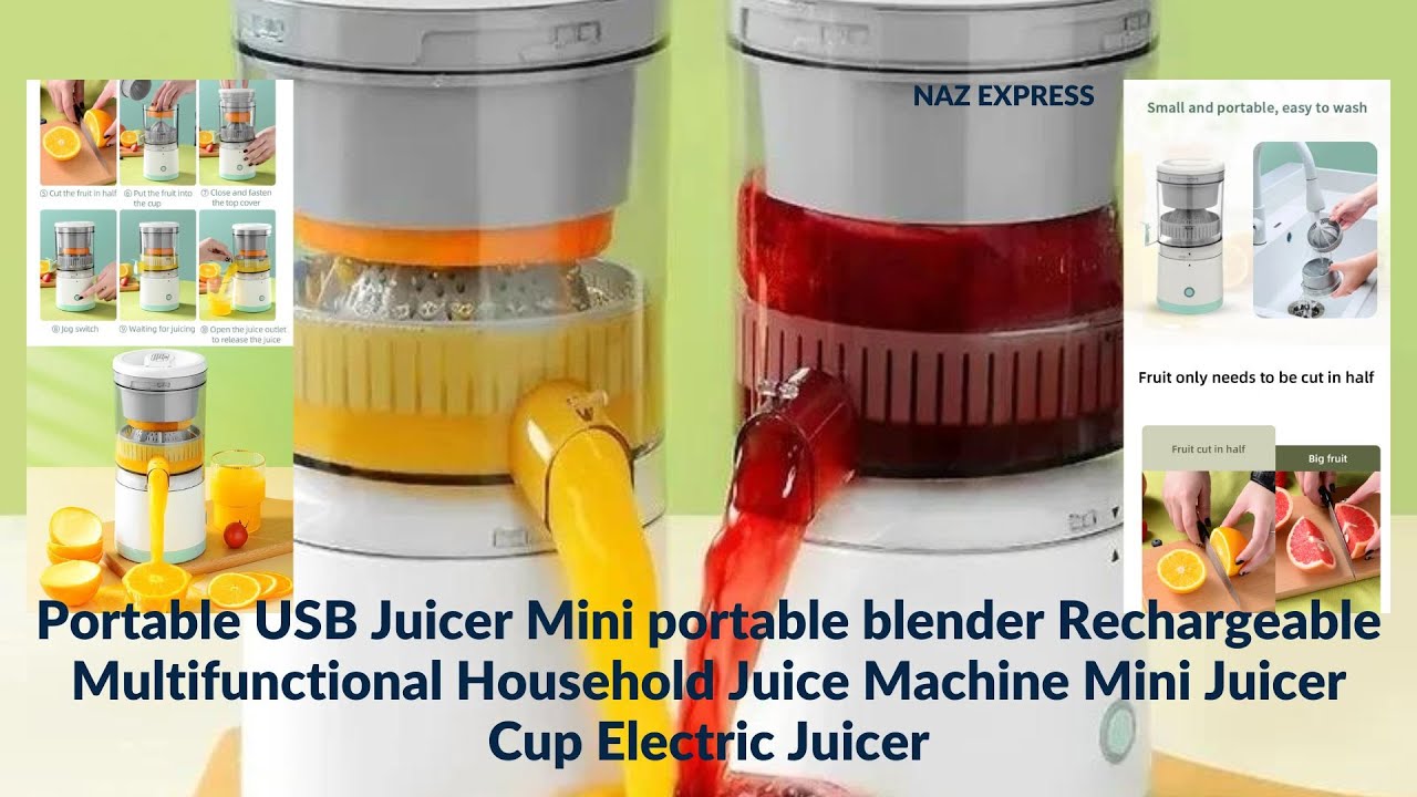 Mini Rechargeable Multifunctional Juicer Machine