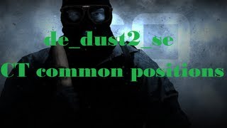 CSGO.Compendium: Maps - de_dust2 - CT Common positions callout