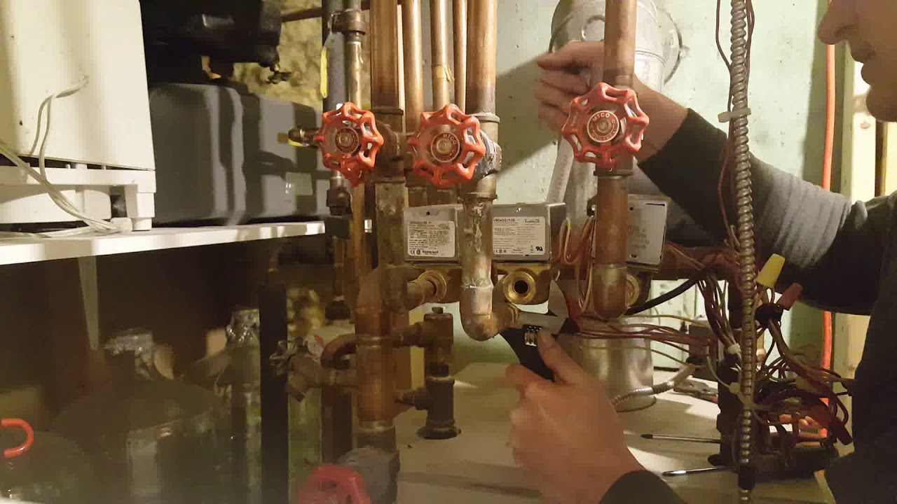 Furnace Zone Valve Repair YouTube