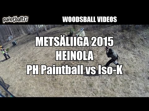 PH Paintball vs Iso-K: Mets&auml;liiga Heinola 2015