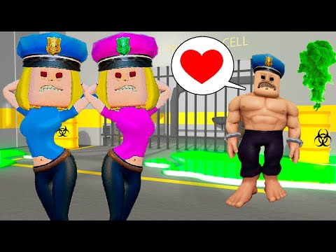 Barry Prison Run Escape SECRET Barry WIFE TWIN SISTER in Barry Prison Escape Nuclear Waste - Roblox