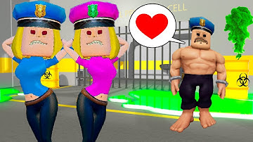 Barry Prison Run Escape SECRET Barry WIFE TWIN SISTER in Barry Prison Escape Nuclear Waste - Roblox