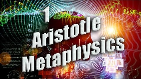 Metaphysics by Aristotle 📚 Book 1