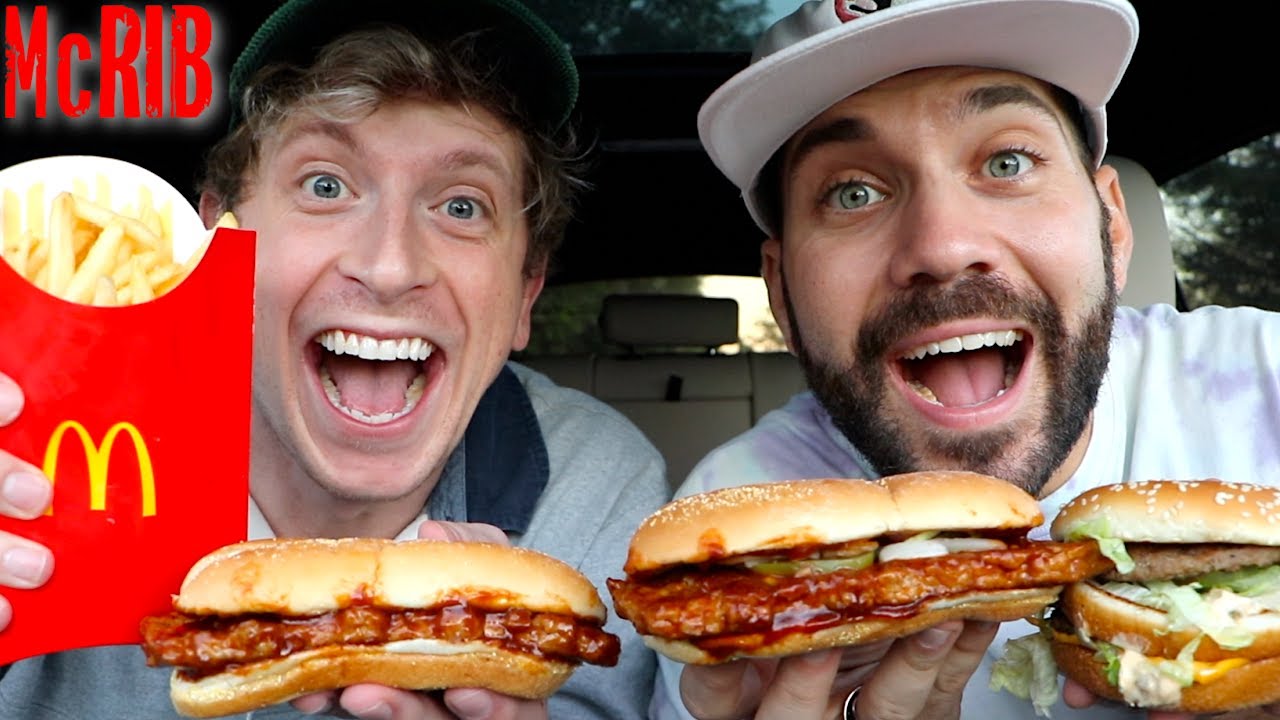 НОВЫЙ McRIB ВЕРНУЛСЯ!! ДЕГУСТАЦИЯ ОТ McDONALDS с МЭТТОМ КИНГОМ!