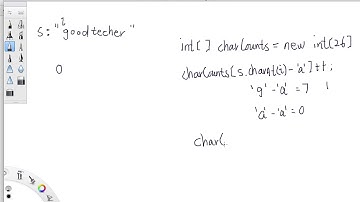 LeetCode Tutorial 387. First Unique Character in a String