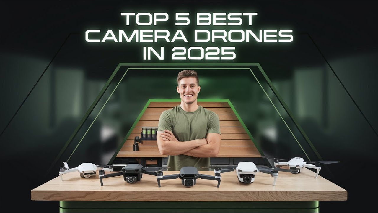 Top 5 Best Camera Drones in 2025 - YouTube