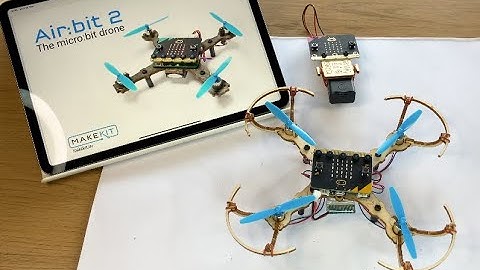 How to build a micro:bit DIY drone kit(the Air:bit 2 by  @Makekit  programmable diy drone build)