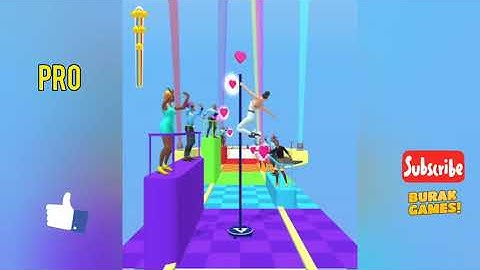 NOOB vs PRO vs HACKER | Pole Dance! Gameplay