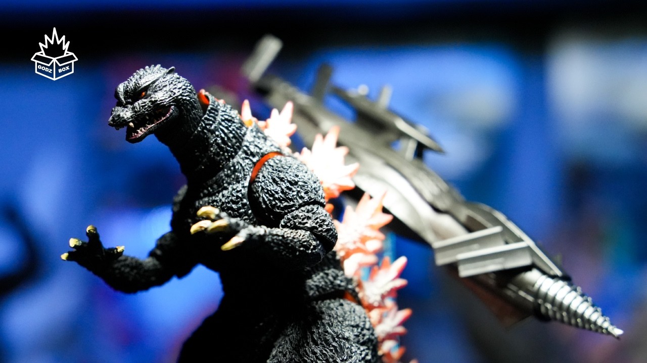 こてゴジ S.H.MonsterArts】 GODZILLA2004 HEAT RAY Ver. VS NEW GOTENGO
