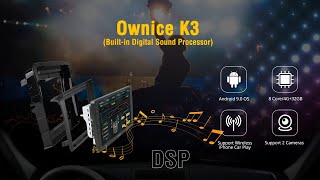 Ownice K3 C800 Android Car Radio Navigation DVD Player with 6