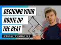 Planning your route up the beat upwind sailing strategy tip 3