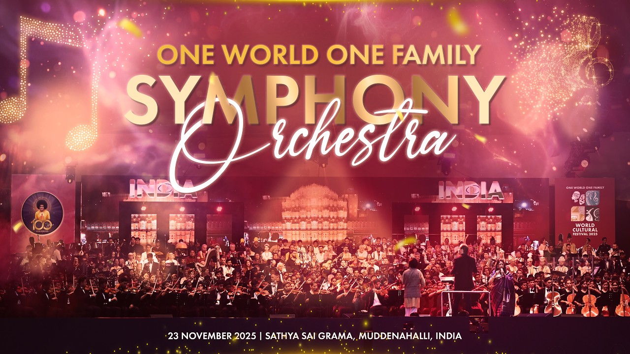 One World One Family Symphony Orchestra | Live From Sathya Sai Grama, Muddenahalli | 23 Nov 2025