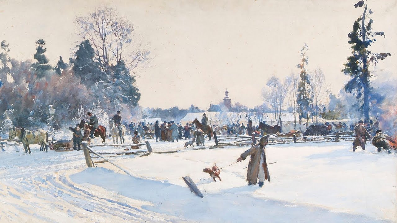 4 Hours Classical Art for TVㅣWINTER SILENCE