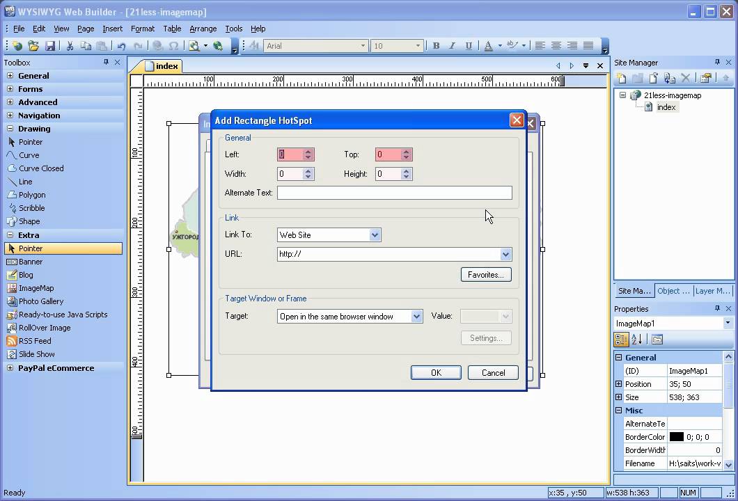 Tutorial builder. Scene builder создание сортировки вставками.