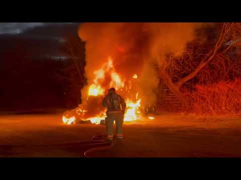 Transport Cab Fire Cobourg December 9, 2022