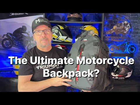 Kemimoto Motorcycle Helmet Backpack Review - #motorcycle - YouTube