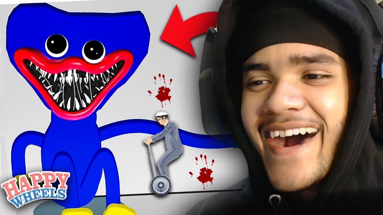 Poppy Playtime Levels in HAPPY WHEELS! YouTube