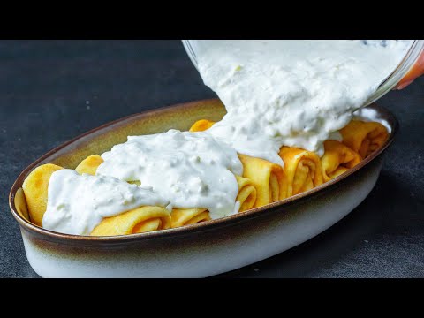 Vidéo: Crêpes Crémeuses