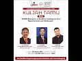 Kuliah Tamu: STEM Education in Artificial Intelligence Era: Opportunities and Challenges