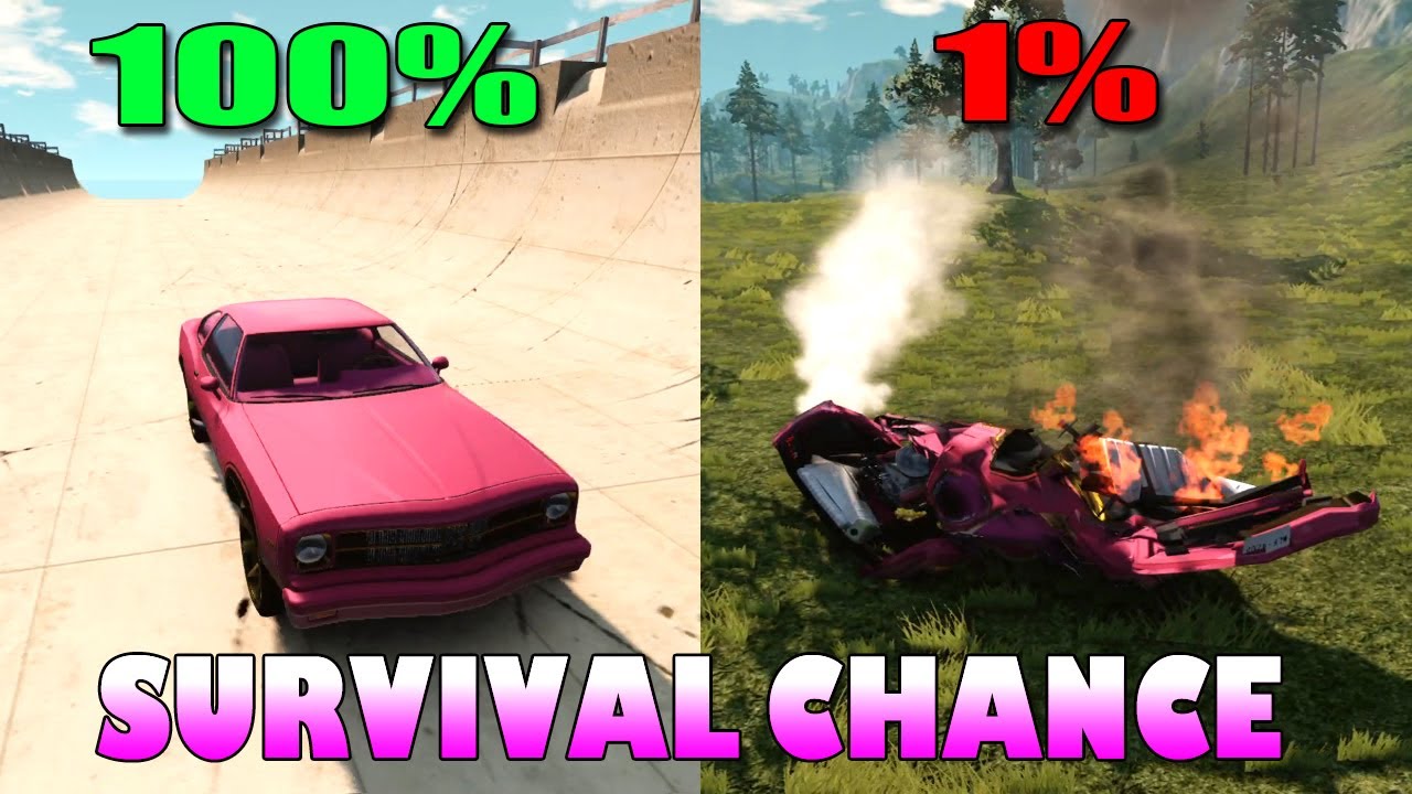 Realistic Survival Chance Crashes #14 | BeamNG.drive