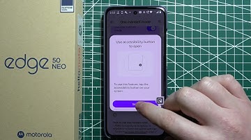 Motorola Edge 50 Neo How to Use One Handed Mode