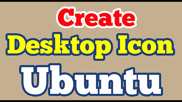 Create desktop icon or shortcut for any Application on Ubuntu 14.04