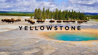 YELLOWSTONE, GRAND TETON & GLACIER - Road Trip for ALL National Parks in 4K