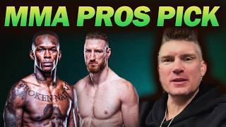 MMA Pros Pick ✅ Israel Adesanya vs. Joe Pyfer 👊UFC Seattle
