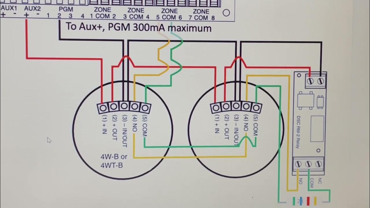 PG9WLSHW8 POWERG Wired to Wireless converter Four wire smoke wiring