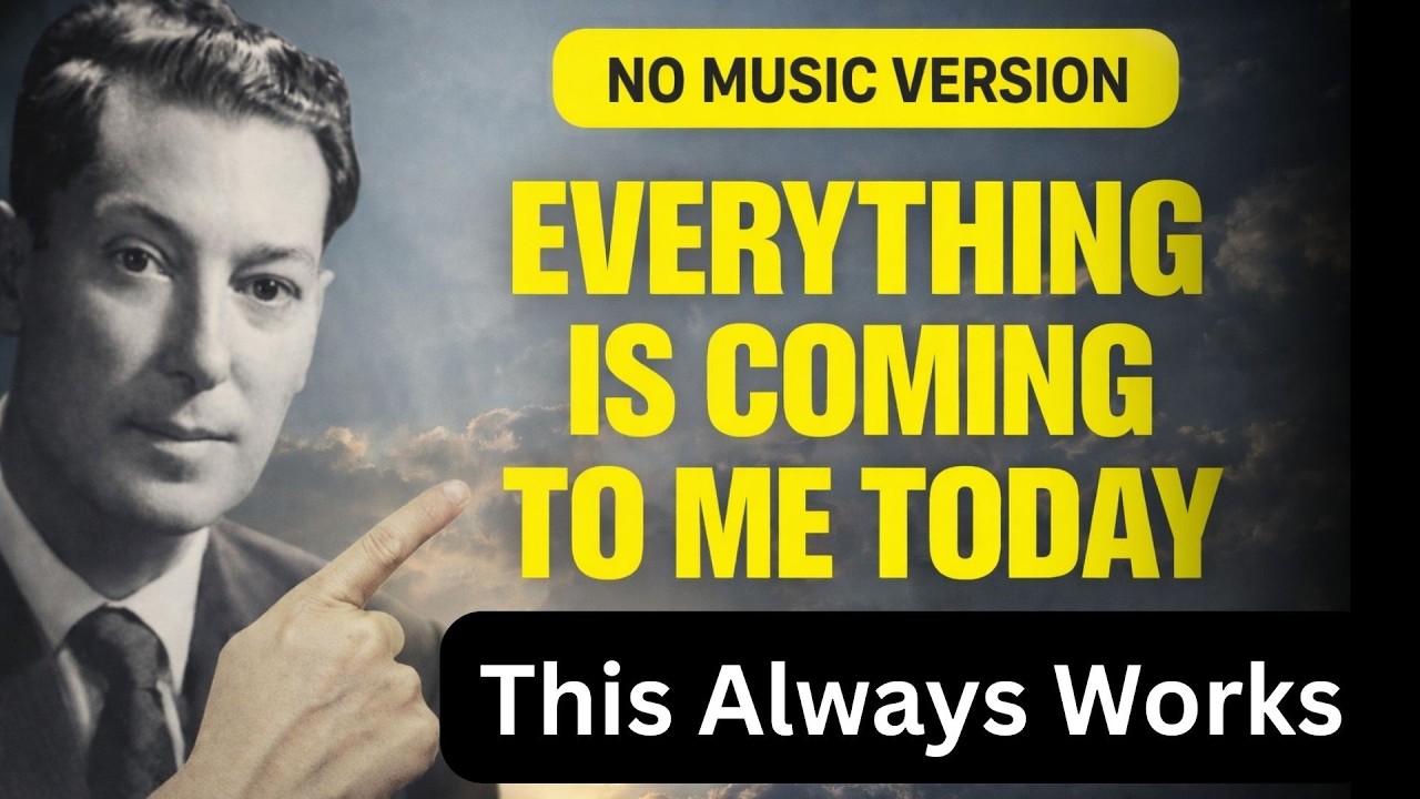 Listen to This Every Morning For 20 Minutes | N. Goddard - Abundance & Success Are Coming (No Music)