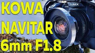 Kowa 6Mm / Navitar 6Mm F/1.8 On M4/3
