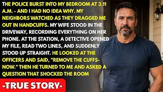 She Filmed My Arrest At 3AM. The Detective Opened My File And Said Remove The Cuffs Immediately