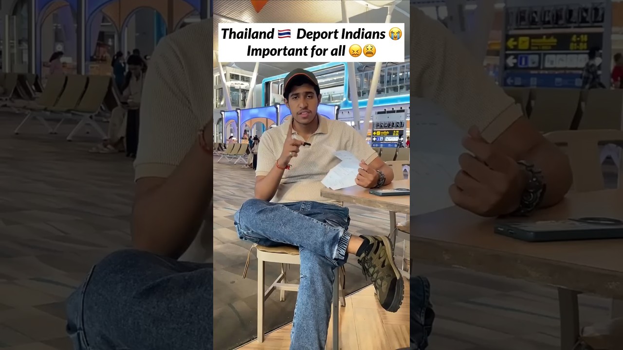 Депортация индийцев из Таиланда 😱 важна для всех 😭